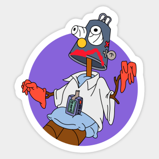 I work hard for the money! Sticker